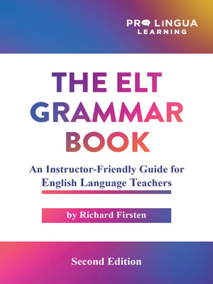 cover image of The ELT Grammar Book